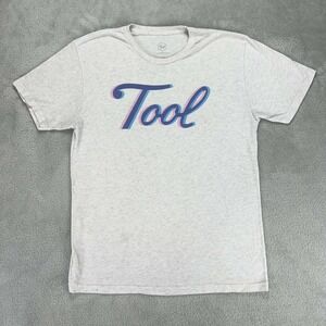 Tool Band T-Shirt Graphic Print Short Sleeve Crew‎ Neck Tee Top Large